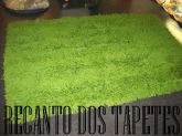 Tapete Macarrão Verde 1,50 x 1,50