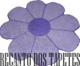 TAPETE FLOR LILAS