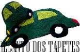 Tapete frufru carro verde